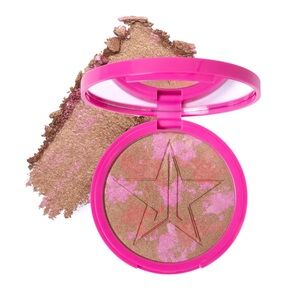 Jeffree Star Guilty Nectar Skin Frost Highlighting Blush- bronzed apricot, vegan
